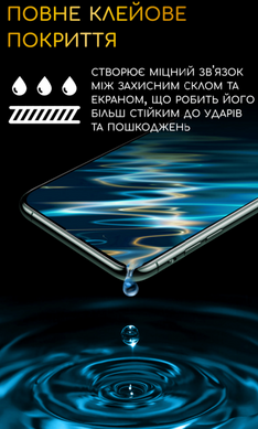 Защитное стекло OG Golden Armor для OnePlus 8T Black