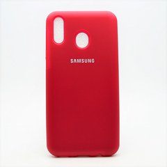 Чохол накладка Silicon Cover Full Protective for Samsung M205 Galaxy M20 (2019) Burgundy Copy