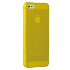 Ультратонкий силіконовий чохол Ultra Thin 0.3см для iPhone 5 Yellow