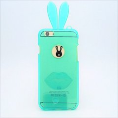 Чохол накладка 3d Rabbit Kiss Case Apple iPhone 6 Light Blue