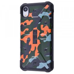 Чехол накладка UAG Pathfinder для iPhone XR Green-Orange