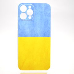 Чохол з патріотичним принтом TPU Print Ukrainian Flag для iPhone 12 Pro Max