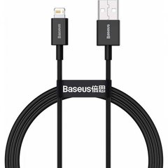 Кабель Baseus Superior Series Fast Charging Data Cable Lightning 2.4A 2m Black CALYS-C01