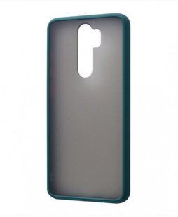 Чехол с полупрозрачной задней крышкой Matte Color Case TPU для Xiaomi Redmi Note 8 Pro Green