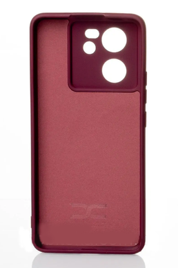 Чехол накладка Silicon Case Full Cover для Xiaomi 13T Bordo