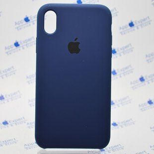 Чехол накладка Silicon Case для iPhone XR 6.1" Deep navy