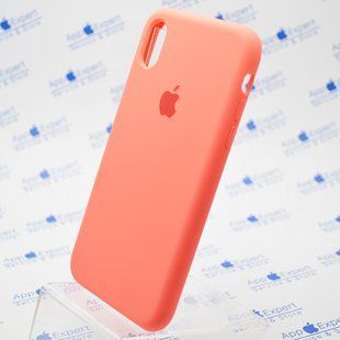 Чехол накладка Silicon Case for iPhone XR 6.1" Coral (C)