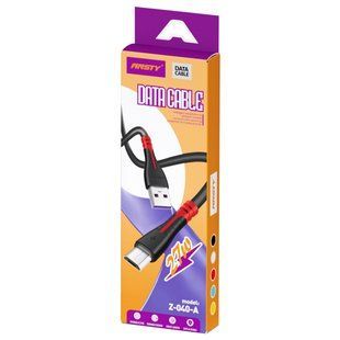 Кабель ANSTY Z-040-A Micro USB 3A 1M Чорний