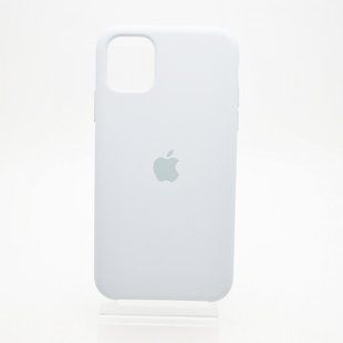 Чехол накладка Silicon Case для iPhone 11 Mist Blue