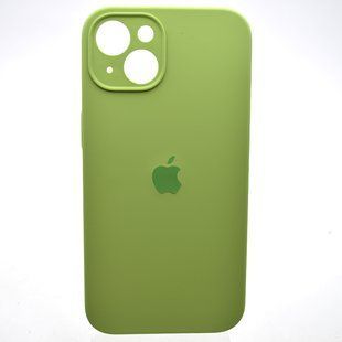 Силиконовый чехол накладка Silicon Case Full Camera для iPhone 13 Mint Green