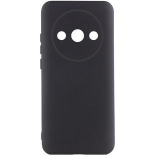 Чехол накладка Silicon Case Full Camera Lakshmi для Xiaomi Redmi A3 Black (Черный)