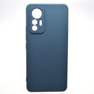 Чохол накладка Silicon Case Full Cover для Xiaomi 12 Lite Blue