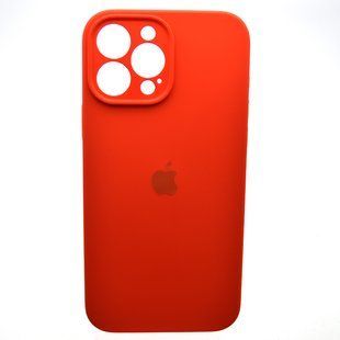 Силіконовий чохол накладка Silicon Case Full Camera для iPhone 13 Pro Max Red