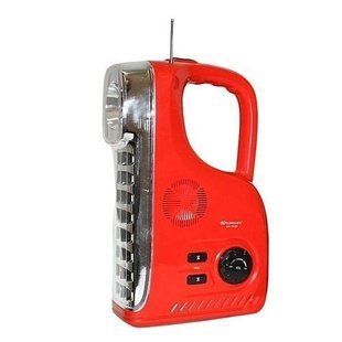 Ліхтарик Kamisafe KM-7628F 32 LED з радіоприймачем Red