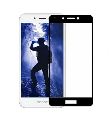Защитное стекло Silk Screen для Huawei Honor 6A (0.33mm) Black тех. пакет
