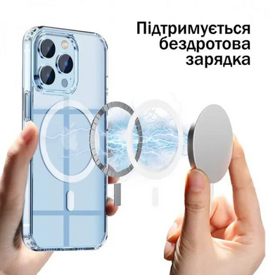 Чохол накладка Ipaky Comely Case With Magsafe для iPhone 15 Pro Transparent