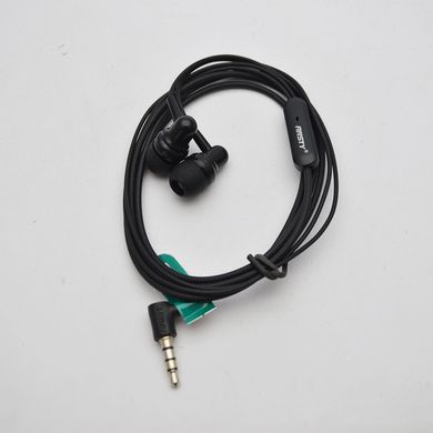 Навушники провідні з мікрофоном ANSTY E-056 3.5mm Black