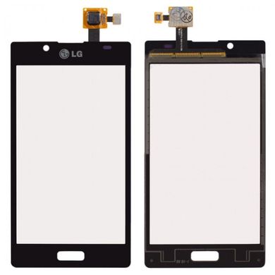 Touchscreen (сенсор) для телефону LG P700/P705 Optimus L7 Black Original TW