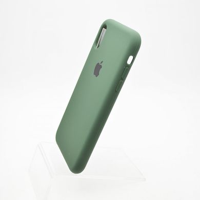 Чехол накладка Silicon Case для iPhone XR 6.1" Atrovirens