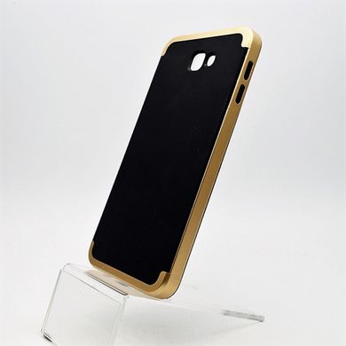 Защитный чехол iPaky Carbon для Samsung J7 Prime Galaxy Gold