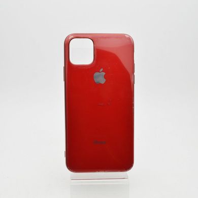Чехол глянцевый с логотипом Glossy Silicon Case для iPhone 11 Pro Max Cherry