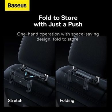 Автодержатель на подголовник Baseus JoyRide Pro Backseat Car Mount Black SUTQ000001