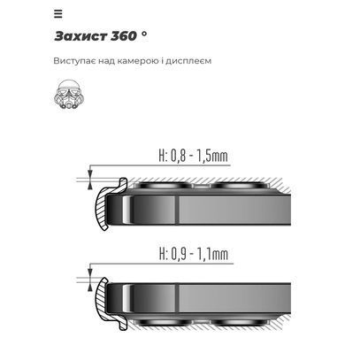 Чохол накладка ArmorStandart ICON для Samsung S24/S25 (S921/S931) Camera cover Lavender