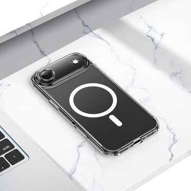 Прозорий чохол накладка Rock Crystal Shield Series TPU Case with Magsafe iPhone Air Transparent