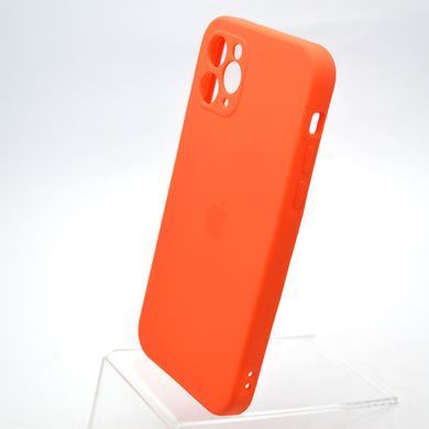 Чохол накладка Silicon Case Full Camera для iPhone 11 Pro Papaya