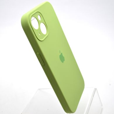Силиконовый чехол накладка Silicon Case Full Camera для iPhone 13 Mint Green