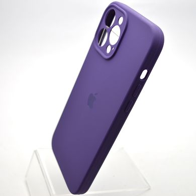Силиконовый чехол накладка Silicon Case Full Camera для iPhone 14 Pro Amethyst