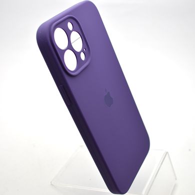 Силіконовий чохол накладка Silicon Case Full Camera для iPhone 14 Pro Amethyst