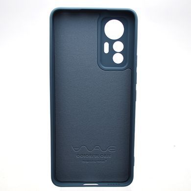 Чохол накладка Silicon Case Full Cover для Xiaomi 12 Lite Blue