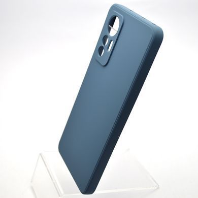 Чохол накладка Silicon Case Full Cover для Xiaomi 12 Lite Blue