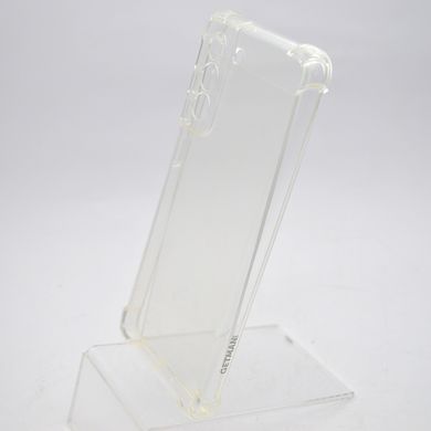 Силиконовый прозрачный чехол накладка TPU WXD Getman для Samsung G990 Galaxy S21 FE Transparent/Прозрачный