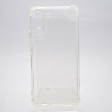 Силіконовий прозорий чохол накладка TPU WXD Getman для Samsung G990 Galaxy S21 FE Transparent/Прозорий