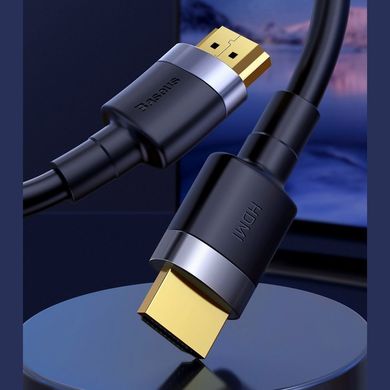 Кабель Baseus Cafule 4K HDMI Male to 4K HDMI Male 3m Black/Черный CADKLF-G01
