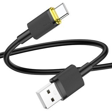 Кабель Hoco U109 Type-C to Type-C 100W 1m Чорний
