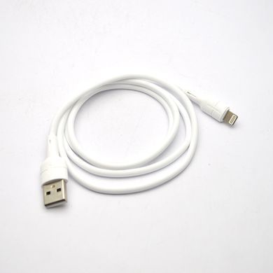 Кабель Tornado TX2 Lightning Silicon cable 3A 1M White, Білий