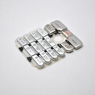 Клавиатура Sony Ericsson W700/W800 Silver Original TW