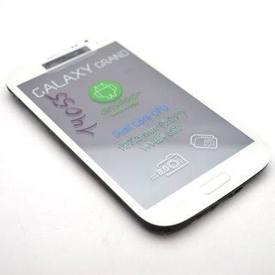 Дисплей (екран) LCD Samsung i9082 Galaxy Grand with White touchscreen and frame Original