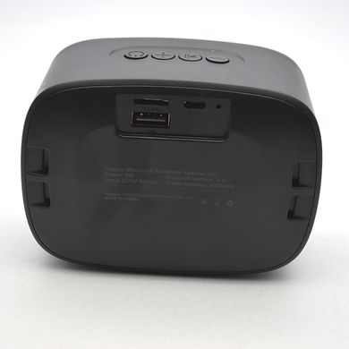 Портативна Bluetooth колонка Yoobao M2 Black/Чорна