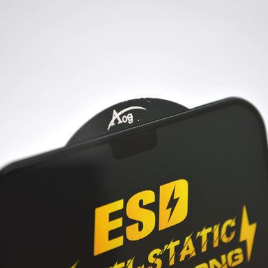 Защитное стекло Four Strong Anti-Static HD с сеточкой спикера iPhone Xr/iPhone 11 (тех.пакет)