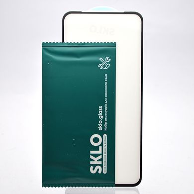 Защитное стекло SKLO 3D для Xiaomi Redmi Note 9/Redmi Note 9T/Redmi 10X/Redmi Note 9 5G Black/Черная рамка