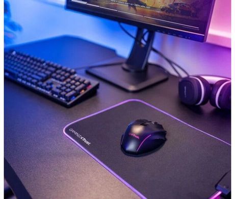 Мышка беспроводная игровая Trust GXT 131 Ranoo RGB Wireless Black