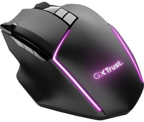 Мышка беспроводная игровая Trust GXT 131 Ranoo RGB Wireless Black