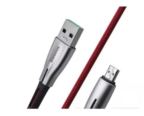 Кабель Baseus Waterdrop Micro USB 4A 2m Red CAMRD-C