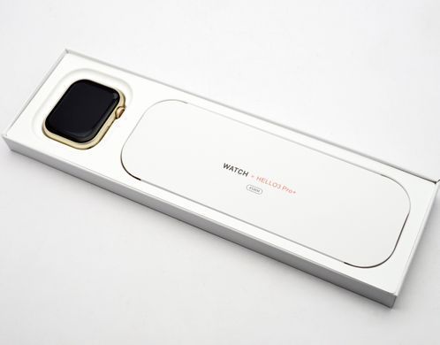 Смарт часы Epic Hello 3 Pro+ 9Series 45mm Call Version с украинским интерфейсом Gold (Золотой)