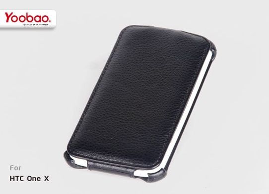 Чехол флип Yoobao Lively leather case HTC ONE X Black