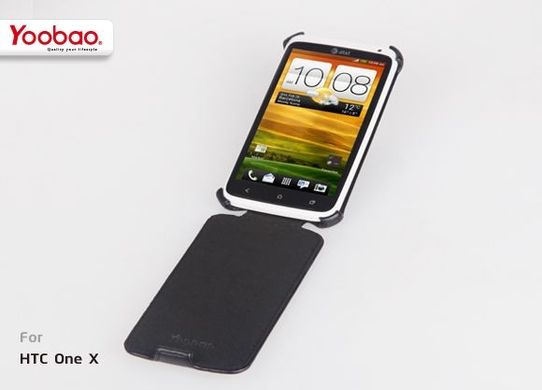 Чохол фліп Yoobao Lively leather case HTC ONE X Black